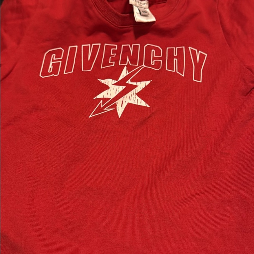 Givenchy Red Starburst Tee
